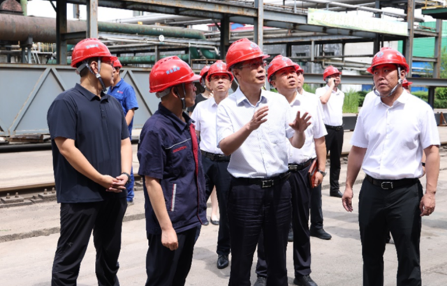 7.15日市委副書記、市長張濤一行蒞臨寶泰隆調(diào)研